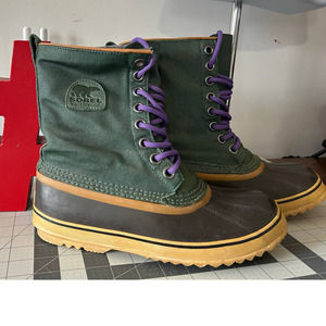 SOREL | Dark Green & Royal Purple 1964 Premium Boot - Women